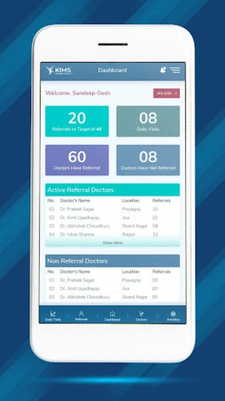 KIMS CRM for Android: Streamline CRM with Insights