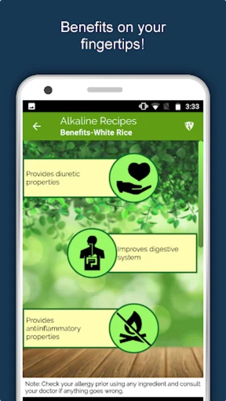 Alkaline Diet Recipes : Weight for Android - Download the APK from AppHuts