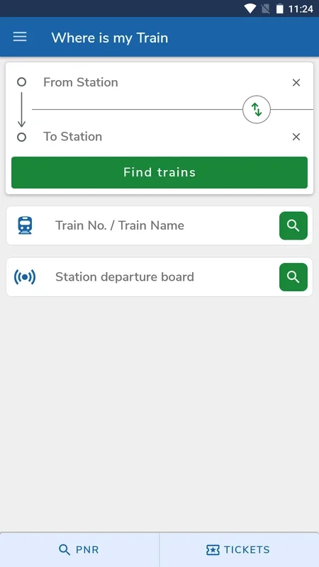 Where is my Train: Real-time Train Tracking for Android