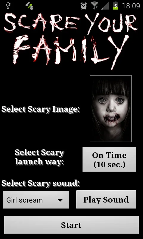 Scare your family for Android - Terrifying Prank App