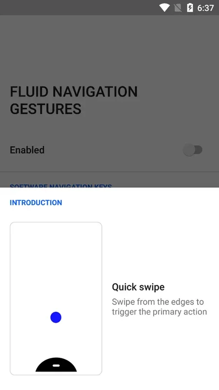 Fluid Navigation Gestures for Android - Customize Your Device Interaction