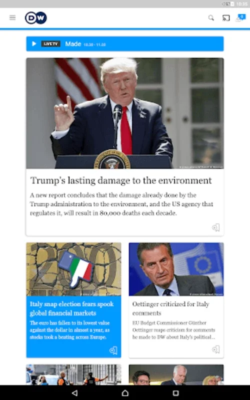 DW for Android - Stay Informed with Global News