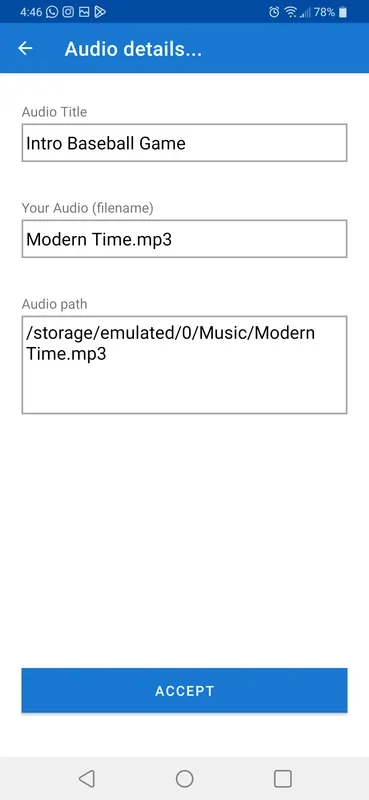 Favorite Songs for Android - Manage Your Audios Easily