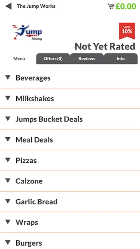 The Jump Works for Android: Effortless Food Ordering