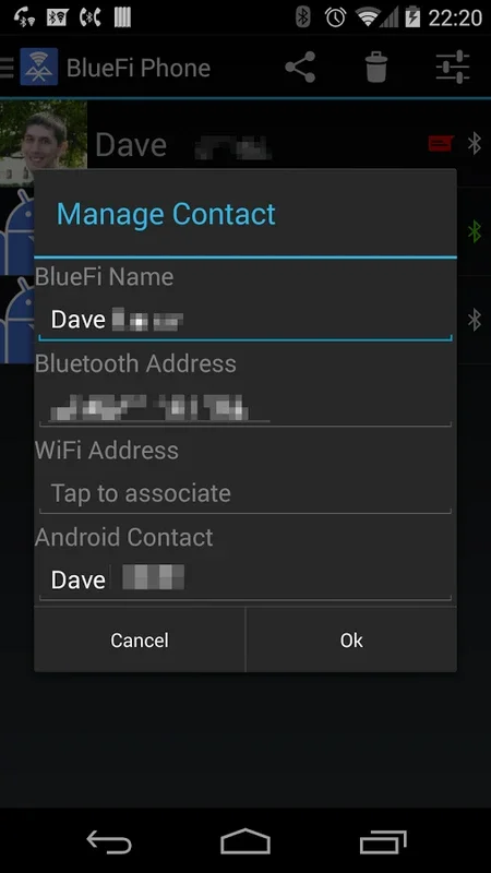 BlueFi Phone for Android - Seamless Communication