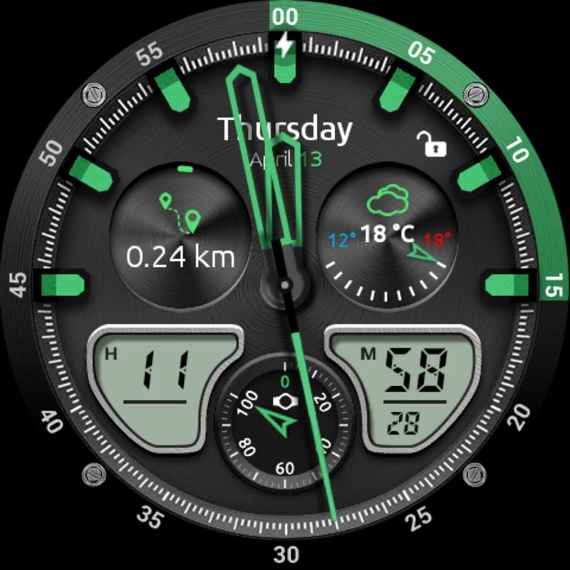 Fury Watch Face for Android: Stylish and Functional