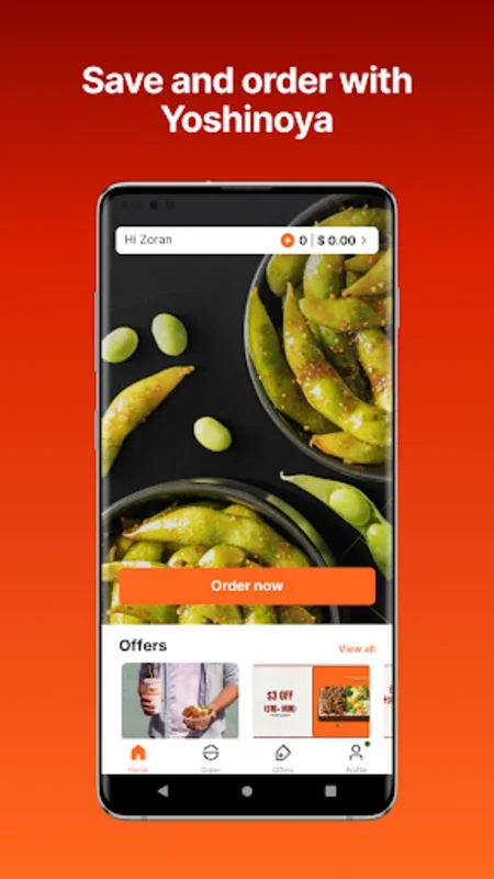 Yoshinoya for Android: Seamless Japanese Bowl Ordering