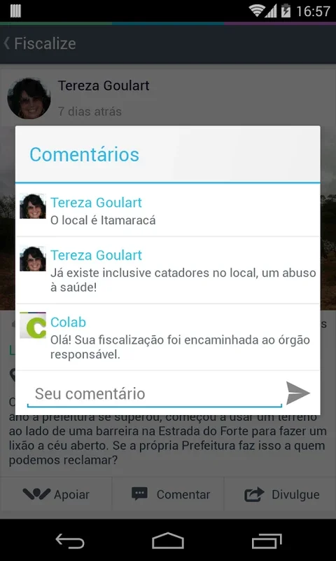 Colab for Android - Citizen Collaboration Tool