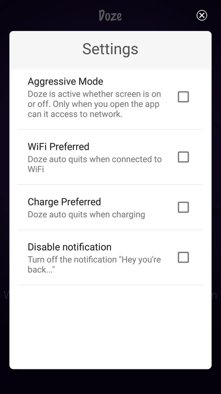 Doze for Android - Optimize Battery Performance