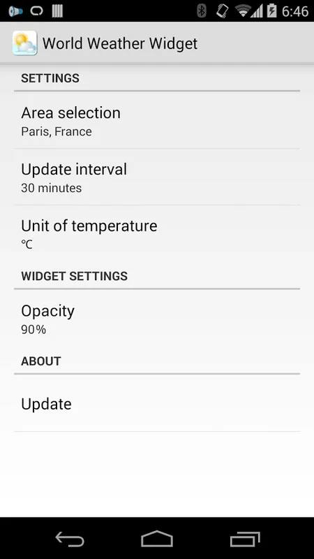 World Weather Widget for Android - Stay Informed with Real-Time Forecasts