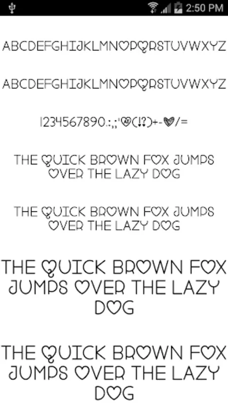 Free Fonts Pack 17 for Android - Enhance Messages with Style