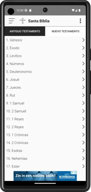 Santa Biblia for Android - Rich Religious Content