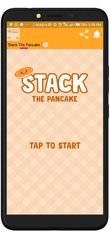 Stack The Pancake game for Android - Fun Stacking Challenges