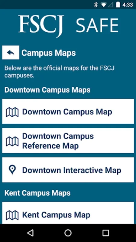 FSCJ Safe for Android - Keep Campus Safe with This App