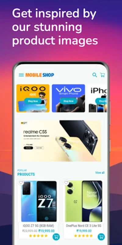 Mobile Shop for Android - Streamlined Shopping Experience