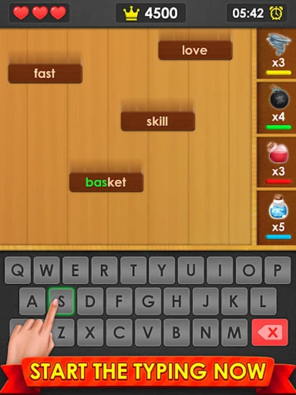 Typing Master Word Typing Game for Android - Enhance Skills