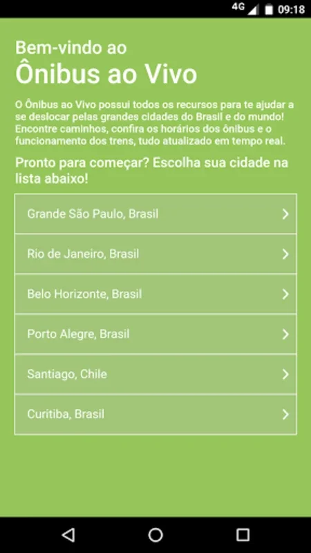 Ônibus ao Vivo for Android: Real-Time Bus Info App