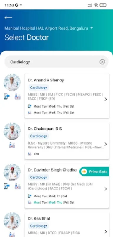 Manipal Hospitals for Android - Manage Healthcare on the Go