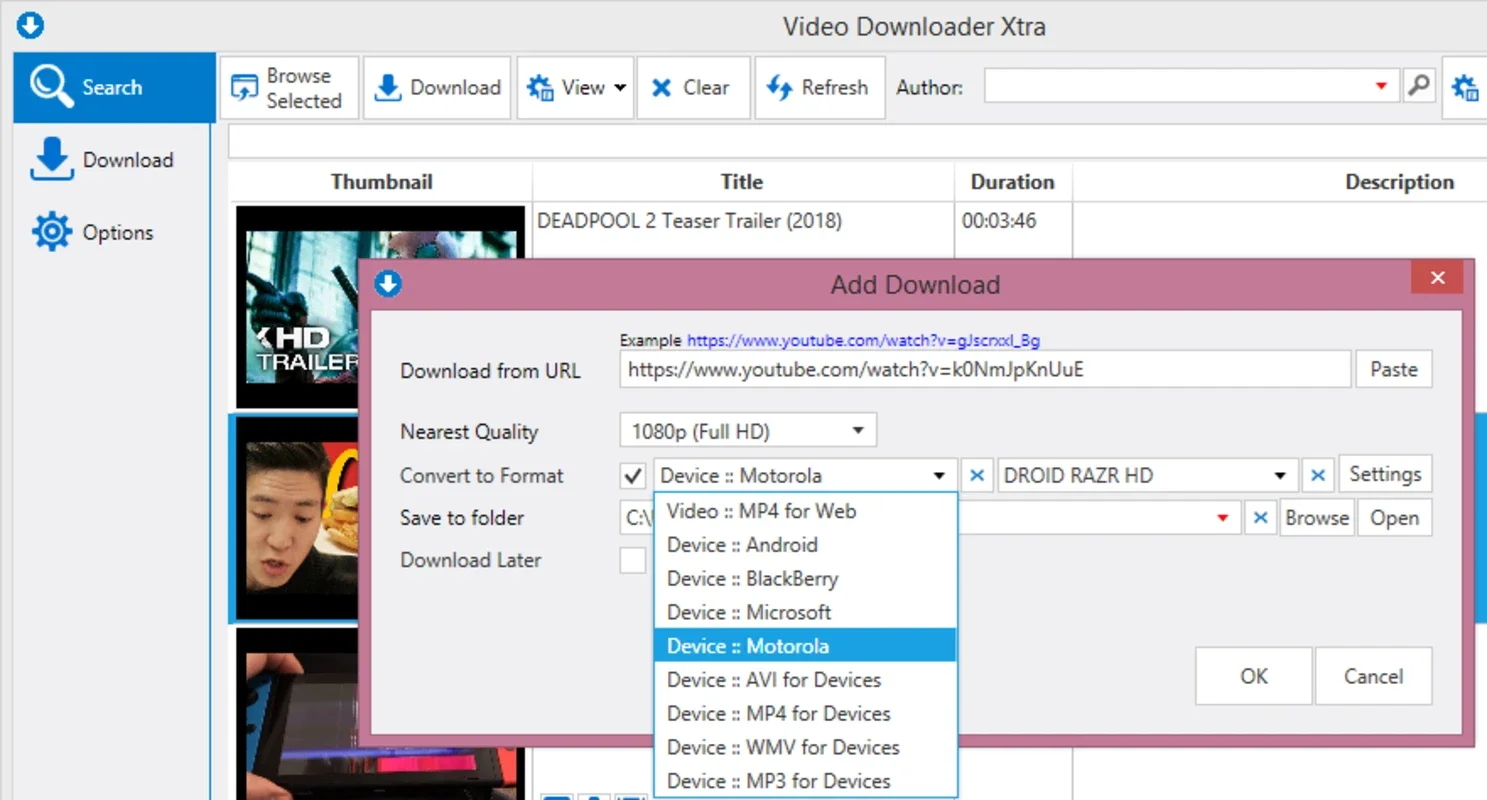 Video Downloader Xtra for Windows: Simplify YouTube Video Downloads