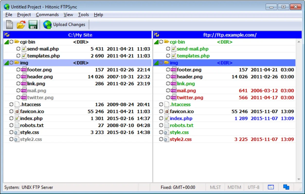 Hitonic FTPSync for Windows - Seamless File Management Tool