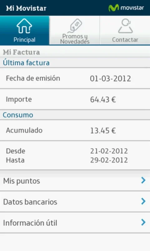 Mi Movistar for Android - Manage Your Movistar Account Easily