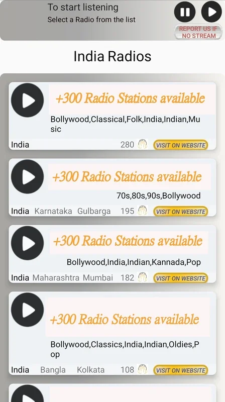 India Radios Online for Android - Enjoy Indian Radio Stations