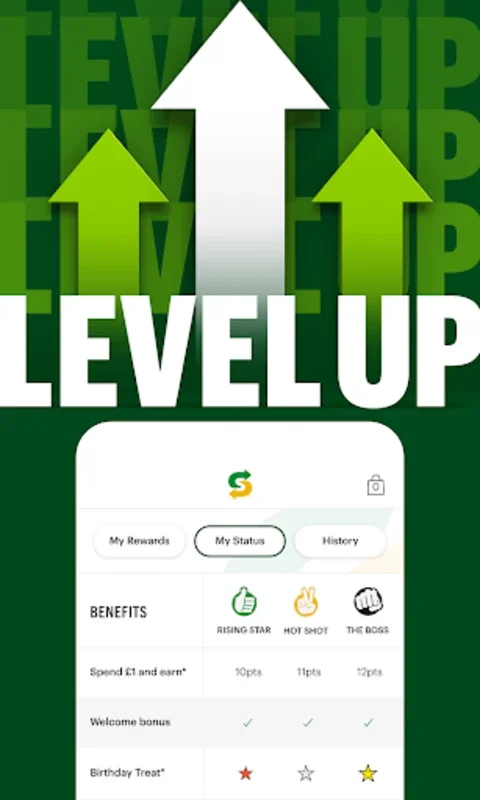 SUBWAY® Android App - Rewards and Easy Ordering