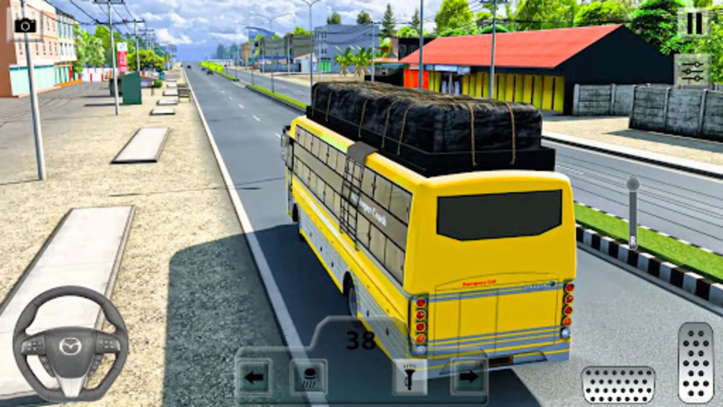 Indian Bus Uphill Driving Game for Android - Thrilling Uphill Adventures