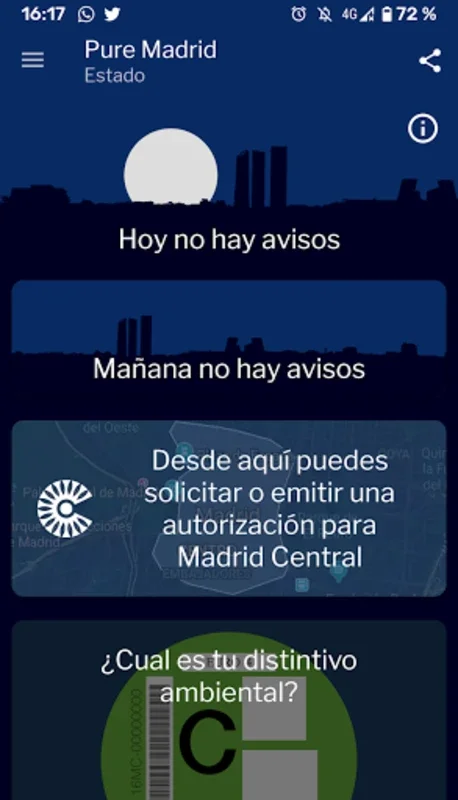 Pure Madrid (Contaminación) for Android - Comprehensive Air Quality Guide