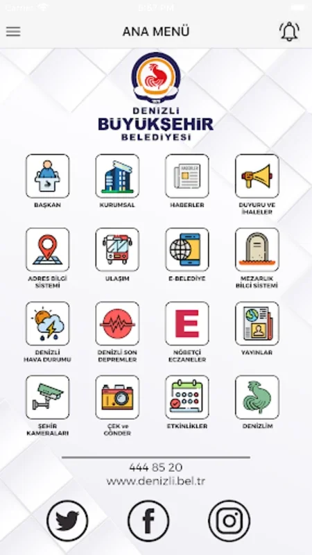 Denizli Büyükşehir Belediyesi for Android - Comprehensive Municipal Info