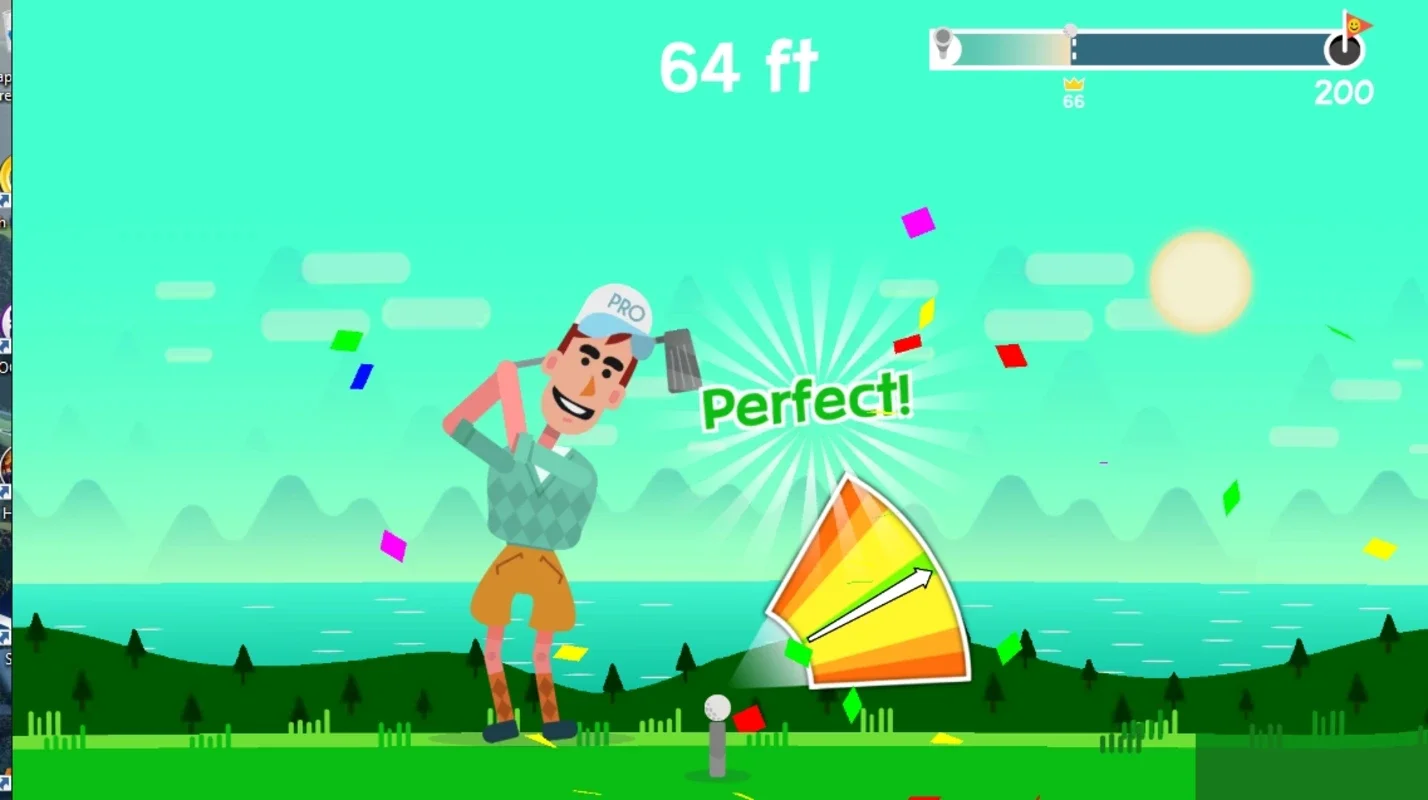 Golf Orbit for Android - Long - Distance Golf Fun