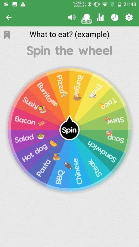 Spin The Wheel for Android - Overcome Indecision