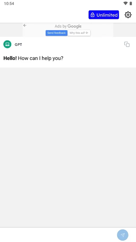 ChatG - AI Chat Bot GPT for Android: Personalized Chats