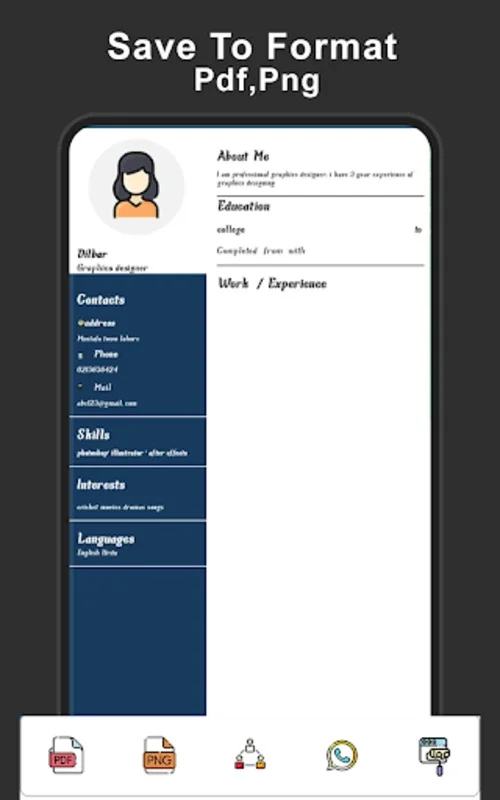 Resume Builder & Free CV Maker for Android: Create Professional Resumes