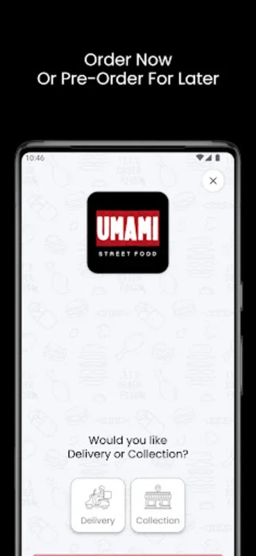 Umami Street Food for Android - Simplify Street Food Ordering