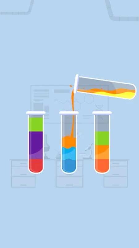 Lab Liquid Sorting for Android: Immersive Color-Sorting Experience