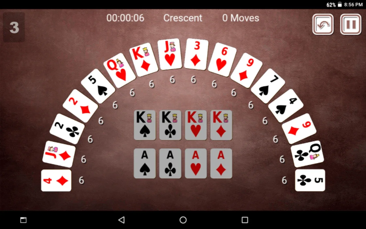 Crescent Solitaire for Android: Engaging Solitaire Experience