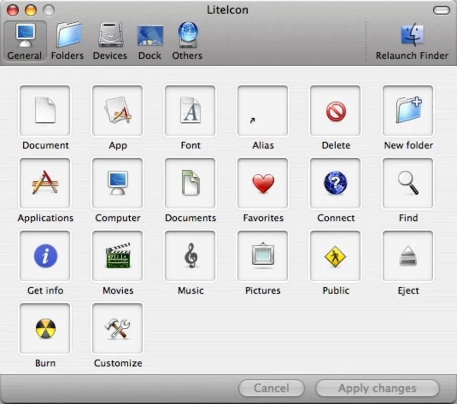 LiteIcon for Mac - Customize App Icons