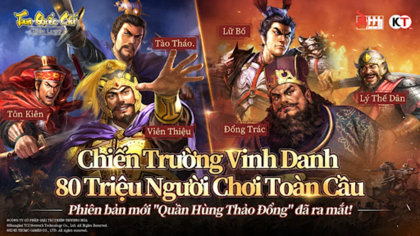 Tam Quốc Chí-Chiến Lược for Android: Fair Strategic Ancient Warfare