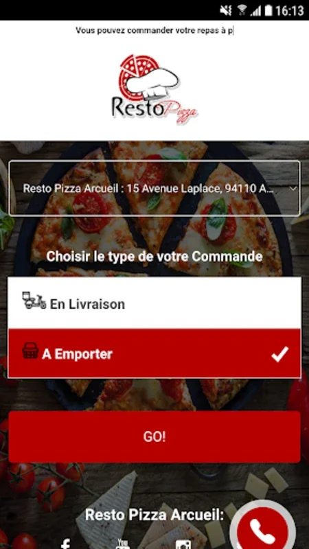 Resto Pizza for Android - Hassle - Free Pizza Ordering