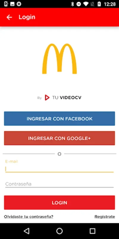 McDonald's Uy VideoCV for Android: Simplify Video Resumes