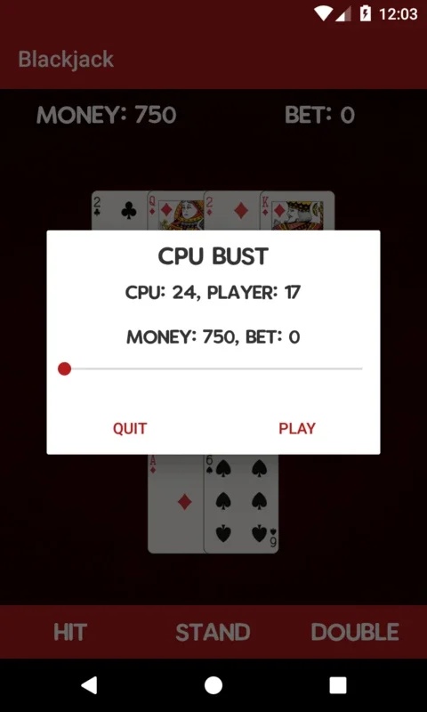 Simple Blackjack for Android - Thrilling Card Game