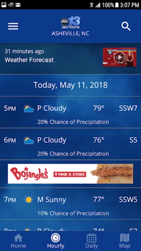 WLOS WX for Android - Precise Weather Forecasts