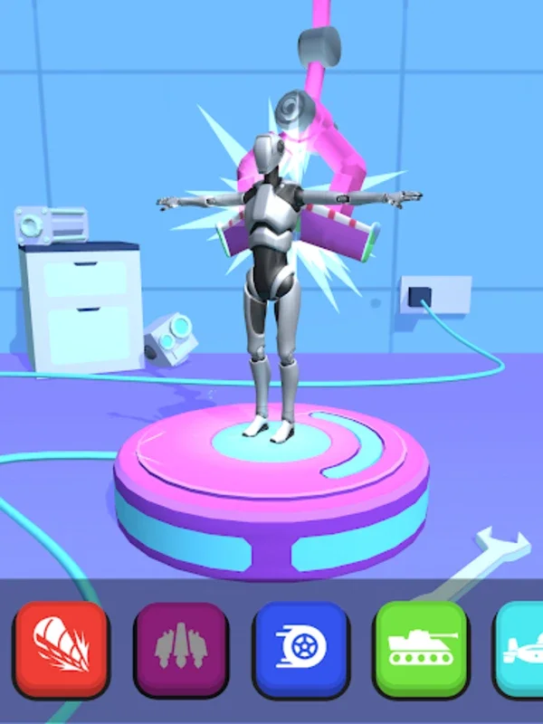 Merge Cyborg for Android: Build and Race Cyborgs