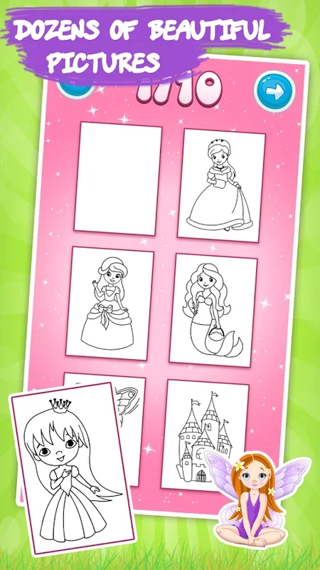 Princess Coloring Book for Android: Inspire Creativity