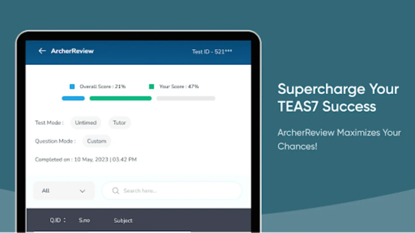 ATI® TEAS - Archer Review for Android - Aids in TEAS Exam Success