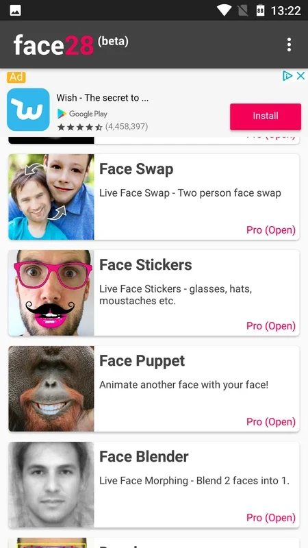 Face Changer Video for Android: Hilarious Real - Time Face Transformations