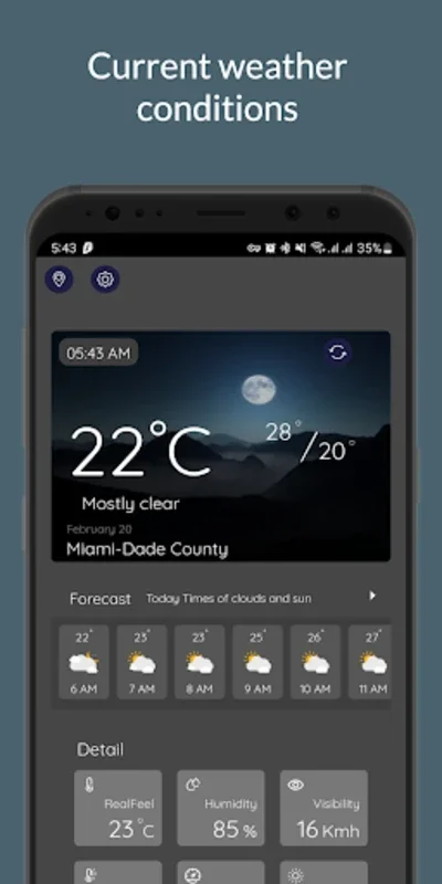 BWeather Forecast for Android - Stay Ahead of the Weather