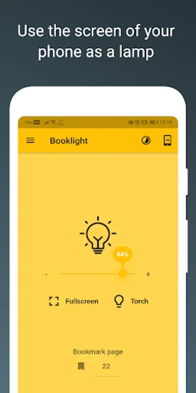 Booklight - Screen Night Light for Android