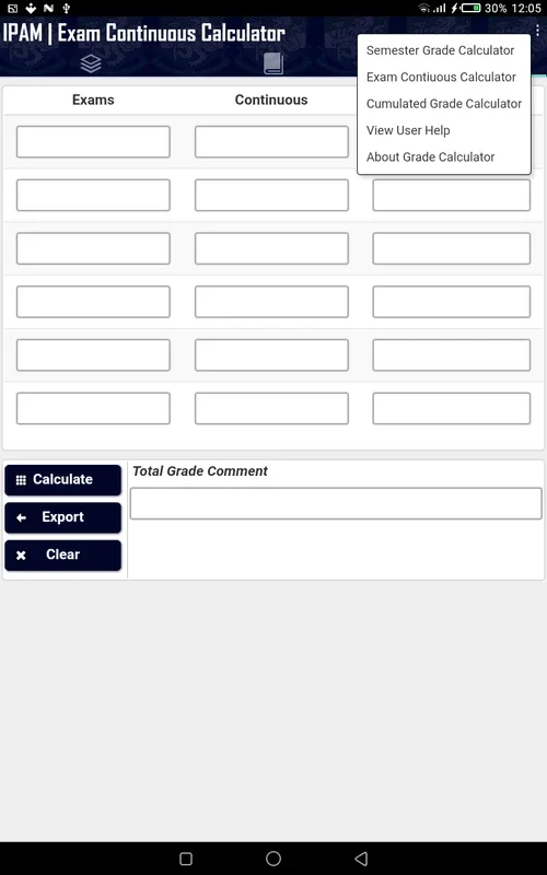 IPAM-USL Grade Calculator for Android: Estimate Qualifications